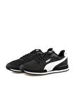 Puma Kadın Erkek Siyah Beyaz Runner V3 Mesh Spor Ayakkabı VO38464001
