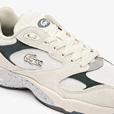 Lacoste Storm 96 Lo Vintage Hakiki Deri Erkek Beyaz Sneaker 