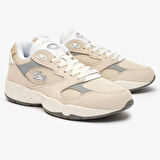 Lacoste Sport Storm 96 Lo Vintage Leather Mens Sneaker Hakiki Deri Erkek Günlük Spor Ayakkabı Krem