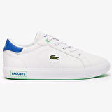 Lacoste Powercourt Unisex White Sneaker Unisex Günlük Spor Ayakkabı Beyaz 