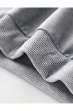 Baskılıı Bisiklet Yaka İçi Polarlı Sweatshirt