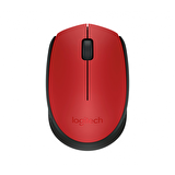 LOGITECH M171 Kablosuz Mouse Kırmızı (910-004641)