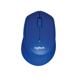 LOGITECH M330 Kablosuz Mouse Mavi(910-004910) Sessiz