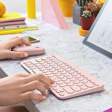 LOGITECH K380 Bluetooth Rose Q Klavye (920-010067)