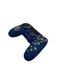 PS4 DualShock Joystick Koruyucu Chelsea Desenli Silikon Kılıf