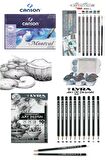 Canson Montval Lyra Art Design Dereceli Kalem 10'lu Cretacolor 6'lı Aquarell Sulandırılabilir Kalem
