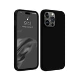 Apple iPhone 15 Pro Max Kılıf First Silikon - Siyah