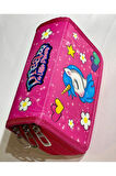 Cappi Bag Unicorn Little Dream Rüya Pembe 3 Fermuarlı Bölmeli Çocuk Okul Kalem Kutusu 19x11x6cm