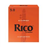 D'addario Woodwinds Rico Rca1030 Sib Klarnet Kamışı No:3