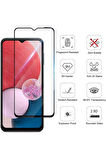Samsung Galaxy A12 Tam Kaplayan Ekran Koruyucu Kırılmaz Cam - Ince Ve Esnek