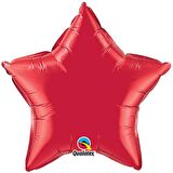 FOLYO BALON YILDIZ KIRMIZI 18'' D.Ü 6TL