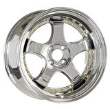 EMR-L002-15 9.5x18" -5x112 ET25 73.1 VC+Gold Rivet Jant (4 Adet)