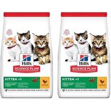 Hill'S Kitten Tavuklu Yavru Kedi Maması 1,5 Kg 2 Adet