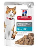 Hill's Chunks & Gravy Alabalıklı Kısırlaştırılmış Kedi Konservesi 85 Gr - 12 ADET