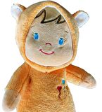 Oyun ve Uyku Arkadaşım Sevimli Peluş Bebeto Bebek -30 cm