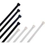 8x450 Beyaz Kablo Bağı & Plastik Kelepçe & Cırt Kelepçe 100 Adet (paket)