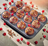 12'li Muffin Cupcake Mini Kek Kalıbı