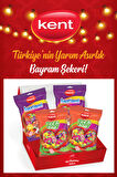 Kent Karışık ve Tofy Bayram Şekeri (375 Gr x 4 adet)