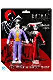 Kaosun Dansı: Bükülebilir Joker ve Harley Quinn Figürleri ile Akrobatik Pozlar