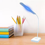 Evyora® İnce Uzun USBli Dokunmatik 3 Kademeli 360 Derece Özel Göz Korumalı led Lityum Masa Lambası