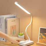 Evyora® İnce Uzun USBli Dokunmatik 3 Kademeli 360 Derece Özel Göz Korumalı led Lityum Masa Lambası