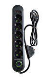 Termal Akım Korumalı 3000watt 5li Priz 3 USB li Yüksek Kalite