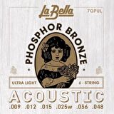 La Bella 7gpul Akustik Gitar Teli (09-48)