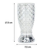 CELİK AVM® Balık Süzgeç Model USB Şarjlı Kumandalı 16Farklı Işık Modlu Masa Üstü Kristal Akrilik Led