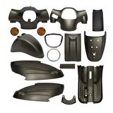 KAPORTA SET [BOYALI AKSAM] [KAHVERENGİ] - MONDIAL TURİSMO