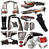 MFH-KH KAPORTA SET [GÜMÜŞ] [FAR+STOP DAHİL] CUB