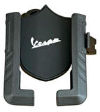 VESPA - AYNA BAĞLANTILI TELEFON TUTUCU YANDAN KİTLEMELİ (TİTREŞİM MODÜLLÜ)