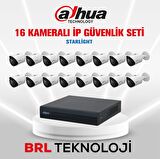 Dahua 16 Kameralı 2 Mp Ip Güvenlik Kamera Seti