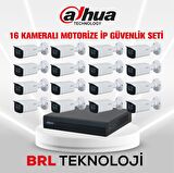 Dahua 16 Kameralı 2 MP Motorize Ip Güvenlik Kamera Seti