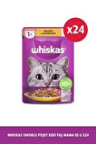 Whiskas Tavuklu Yetişkin Kedi Punch Konserve Maması 85 gr 24 adet