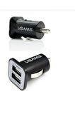 Usb Girişli Araç Çakmağından Şarj Soketi