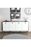 Mezza 1612 Elite 180 Cm Modern Konsol Amalfi-Beyaz