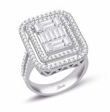 1.28 Ct Baget Pırlanta Yüzük