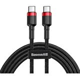 Baseus 1 Metre 60W Pd Type C Şarj ve Data Kablosu, Samsung, Xiaomi, Huawei, Oppo Şarj Kablosu