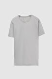 Ds Damat Slim Fit Gri %100 Pamuk T-Shirt 4HC141996753M