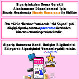 Yılbaşı Temalı Beyaz 6'lı Kahve Fincan Takımı - HMK-00022-02