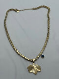 Jewels of Hope Yaprak Figürlü Zincir Kolye 316l Paslanmaz Çelik Antialerjik 47 Cm