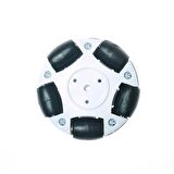 Robotistan 60mm Plastik Omni Tekerlek - Beyaz