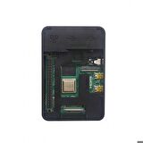 Robotistan Raspberry Pi 4 Plastik Muhafaza Kutusu - Siyah (Raspberry Pi Logolu)