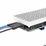 Robotistan 4'lü 8x8 Kırmızı Dot Matrix Board