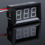 Robotistan Dijital Panel Voltmetre DC 0-100 V