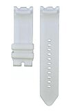 Nautica 24mm A15567g-a15583g Uyumlu Beyaz Silikon Kordon