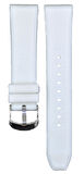 Uyumlu Emporio Armani Ar10454 20Mm Beyaz Silikon Kordon