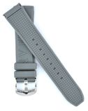 Uyumlu Emporio Armani Ar1066 20mm Gri Silikon Kordon
