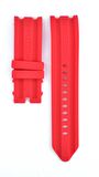 Nautica 24mm A15574g Kırmızı Silikon Kordon