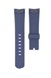 Corum 22mm Admiral Cup Lacivert Silikon Kordon